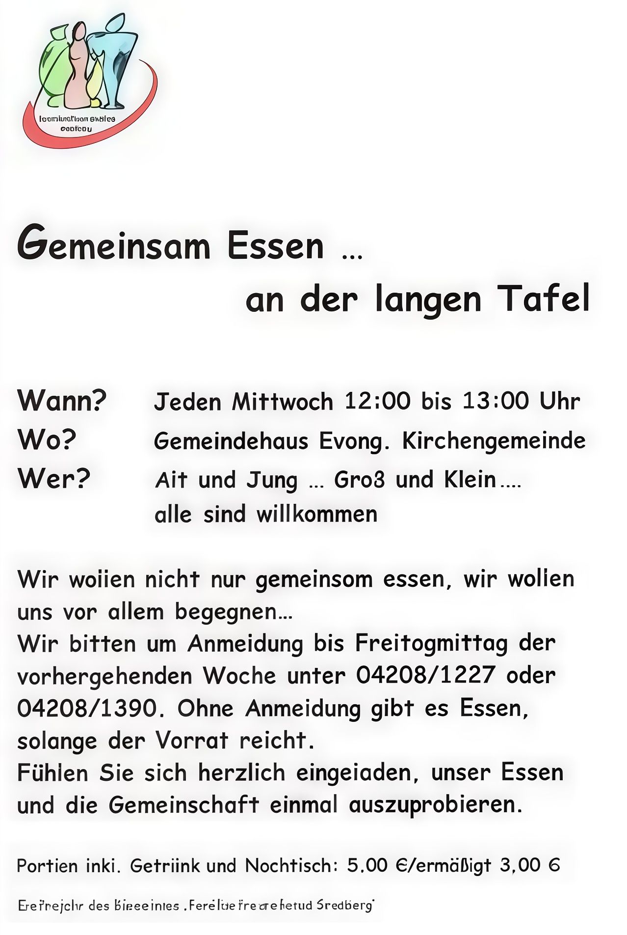 Mittagstisch in Grasberg